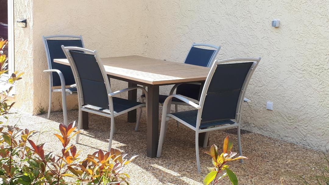 Les Pucines Bis Bas De Villa 29 M2 Luxe Rez De Jardin Climatisation Plein Sud Сис-Фур-Ле-Пляж Экстерьер фото